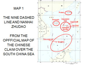 Nine Dashed Line and Nanhai Zhudao